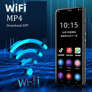 WiFi MP4 Atskaņotājs 3.5 collu Pilna skārienekrāna Android MP3 Bluetooth 5.0 MP5 Lejupielādēt APP HiFi Loseless Video, Foto, Mūzikas Atskaņotāji