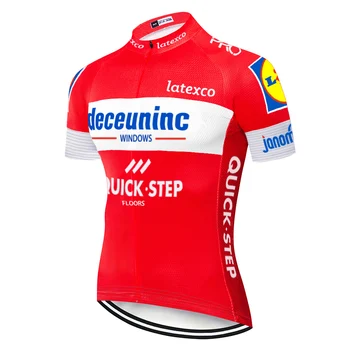 Komanda ātrā solī, riteņbraukšana džersija ar īsām piedurknēm Vasaras Velosipēdu maillot jersey Sporta tenue cycliste homme pro komanda ir 2021.