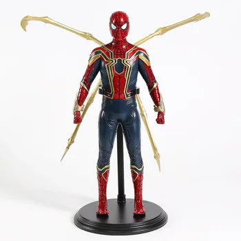 Avengers Infinity Kara Dzelzs Spider Zirnekļcilvēka Thor Captian America, Iron Man 1/6 mēroga krāsotas attēls PVC attēls Rotaļlietu Anime