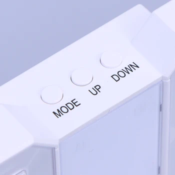 Digitālā Elektronisko Pulksteni LED Galda Pulkstenis Spilgtuma Regulēšana Modinātājs Modes Sienas Karājas Pulkstenis ar USB Kabeli, Sienas Pulkstenis