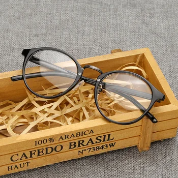 Retro Apaļas Brilles Vīrieši Sievietes Ultra Light Tuvredzība Brilles Gatavo -1 -1.5 -2 -2.5 -3 -3.5 -4 -4.5 -5 -6.0 Brilles