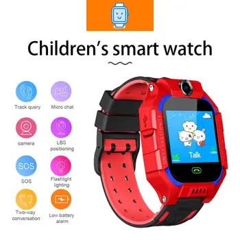 Smart Skatīties Daudzfunkciju Bērnu Digitālais Rokas Pulkstenis Bērnu Skatīties Tālrunis Anti-Zaudēja Touch Screen Tracker Smart Piederumi