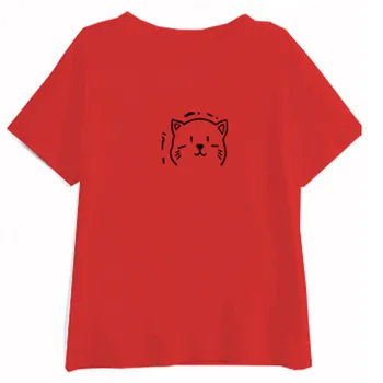 Sagace Harajuku t-veida Topi, T Sievietēm Karikatūra Izdrukāt T-krekls Melns Gadījuma Dāmas Tshirt Ir 2021. Jauno Vasaras T Krekls Sieviešu Lakrosa Топы