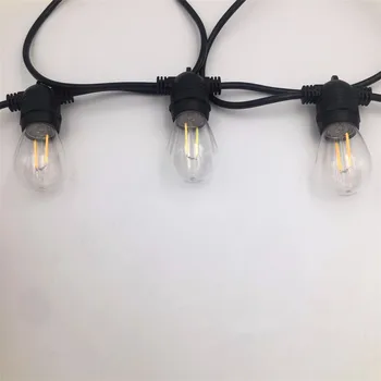 LED Tirdzniecības kvalitātes Āra String Lukturi Ar IP68 Waterpoof Brīvdienu Kāzu svinības Apgaismojums