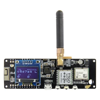 TTGO T-Rāmja V1.1 ESP32 433/868/915/923Mhz, WiFi, Bluetooth Modulis ESP32 GPS NEO-6M SMA 18650 Bateriju Turētājs Ar OLED