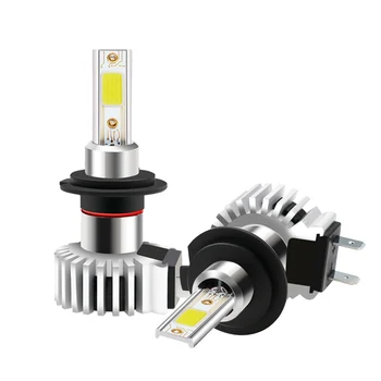 Muxall LED Mini Auto H7 Lampas H4 H3 H1 H11 Priekšā Spuldzes 9005 9006 HB3 Ledus lampas 6000K 8000K 12V Automašīnas Lukturi Auto, Miglas lukturi Komplekts