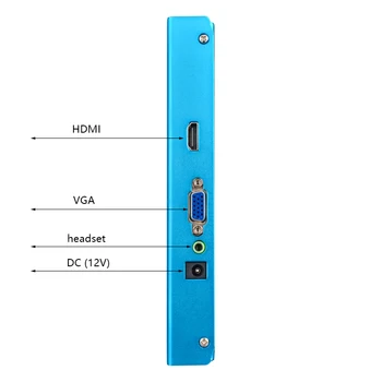 13.3 collu portatīvo displejs 1920x1080 datora displejs, HDMI / VGA kamera uzrauga aveņu PI switch / router konfigurācija