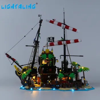 Lightaling Led Light Komplekts 21322 IDEJAS Sērijas Pirāti Barracuda Bay