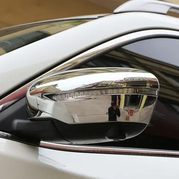 Krāsu Manu Dzīvi ABS Chrome Atpakaļskata Spoguļa Vāks Atpakaļskata Spogulis, Sloksnes Nissan Qashqai J11 par Murano-2020 Piederumi