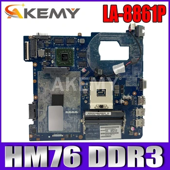 LA-8861P BA59-03541A BA59-03397A Klēpjdators Mātesplatē Samsung NP350 NP350V5C 350V5X QCLA4 HM76 DDR3 HD7600M