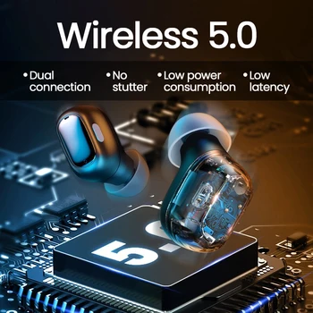 Baseus WM01 TWS Bluetooth Austiņas Taisnība, Bezvadu Austiņām Bass Stereo Earbuds Austiņas ar Mic iOS Android OPPO Auss Pumpuri