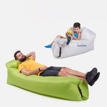 Piepūšamais Maiss sauļošanās krēslu Gaisa Dīvāns Anti-Gaisa Noplūde Dizains Izmantošanai Iekštelpās vai ārpus Telpām Piepūšamie Atpūtas Kempings Pikniki