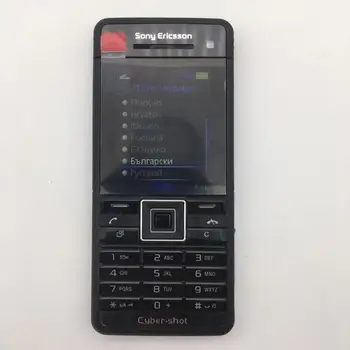 C902 Oriģinālu Sony Ericsson C902 Atbloķēt Tālruni 5MP Kameru, Mobilo Telefonu, Bluetooth, FM radio, GPS, e-Pasta MP3 Mūzikas Atjaunotas