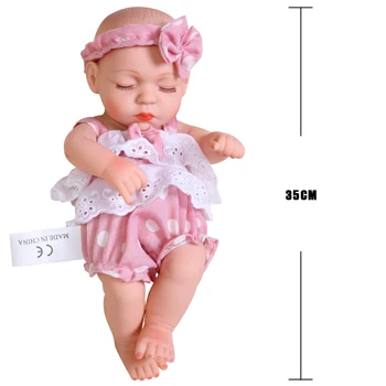 30cm Lovely Baby Lelles Atdzimis Pilnībā Mīksts Silikona Reāli Atdzimis Bērnu Iestāde, Spilgti Dzīvs Mazuļiem Rotaļlietas Meitenēm Dāvanu Bērniem Lelles