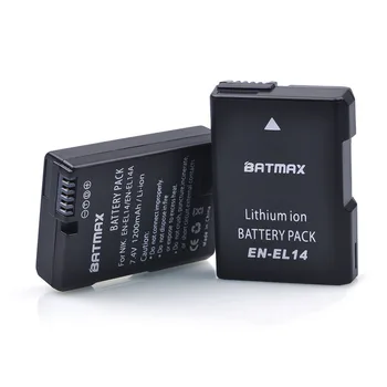 3pcs EN-EL14 bateria LV-EL14a EL14 LV EL14, Akumulatora+Auto Lādētājs+ES plug Nikon P7800 P7000 D5500 D5300 D5200 D3300 D5600 D3400