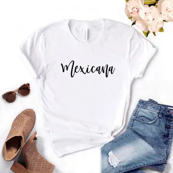 Mexicana latina Drukāt Sieviešu Tshirts Kokvilnas Gadījuma Smieklīgu t Kreklu, Lai Dāma Top Tee Hipster 6 Krāsu NA-681