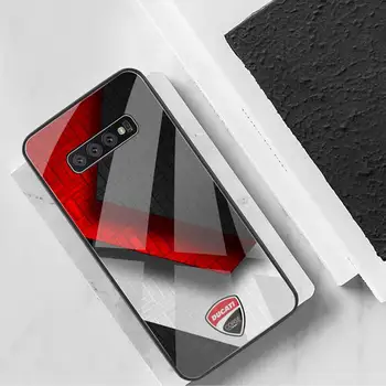 Ducati Corse Logo Telefonu Gadījumā Rūdīta Stikla Samsung S20 Plus S7 S8 S9 S10 Plus Piezīme 8 9 10 Plus