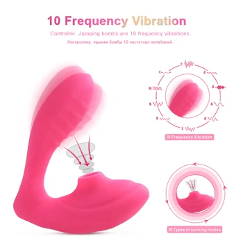 Nepieredzējis Maksts Vibrators 10 Ātruma Vibrāciju Orālā Seksa Iesūkšanas G Spot Klitoru Laiza Vibrējošais Massager Erotiska Seksa Rotaļlietas Sieviete