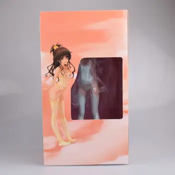Yuuki Mikan Anime MĪLĒT Ru Darkness Seksīgas Meitenes Kāzu Kleitu PVC Rīcības Attēls Rotaļlietu pieaugušo Skaitļi Kolekcijas Modeļu Lelle Dāvanas