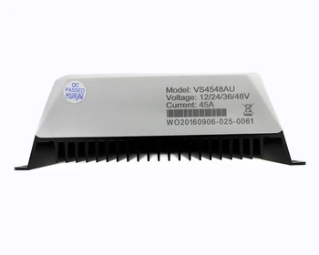 VS4548AU PWM 45A Saules portatīvo kontrolieris 12V/24V/36V/48V automātiskā tipa EPEVER iebūvēta USB termināls ostas LCD Ekrānu