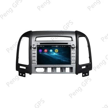 Android 10 DVD Atskaņotāju Hyundai Santa Fe 2006-2011 Touchscreen Multimediju GPS Navigācijas Headunit Radio Carplay PX6 Bluetooth