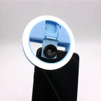 0.63 X makro Skropstu fotografēšanas Aizpildīt gaismas LED Lampas, Skropstu pieaudzēšanas rīku, USB Multi-fuction Grims Selfie gaismas