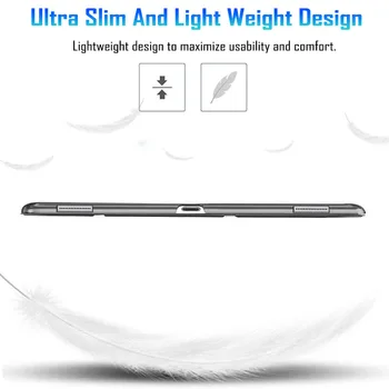 Ultra Slim Flip Stends PU Ādas Vāks Priekš Apple iPad Pro 12.9 2018 uz lietu iPad 12.9 collu A1876 ATablete Lietu Vāku