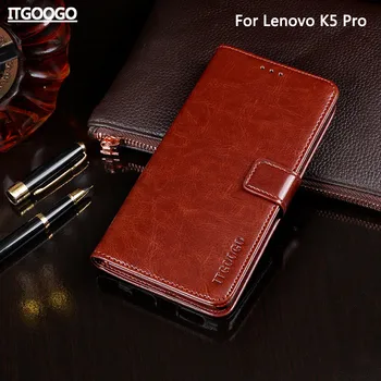Gadījumā, ja Lenovo K5 Pro Gadījumā Segtu Augstas Kvalitātes Pārsegs Ādas Gadījumā Lenovo K5 Pro L38041 Segtu Capa Tālruni somā Maku Gadījumā