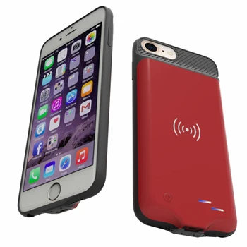 Bezvadu Lādēšanas Audio Izeja Akumulatora Gadījumā, iPhone 6 Akumulatora Lādētāju, Lietu Vāku Jaudas Bankai iPhone 6S 7 8 Akumulatora korpusa