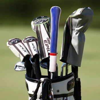 Golfa Saskaņošana Stick Aptver Ādas Augstas Kvalitātes Golfa Klubs Galvas Vāka Jaunu Traipu Un Ūdens Izturīgs