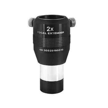 Maxvision 1.25 Collu Ar 2 Collu 2X, 3X, 5X Apochromat & Ahromatiska, sasniedzot 31,7 mm Jauda Barlow Lēca Metāla Fokusa Extender Objektīvs