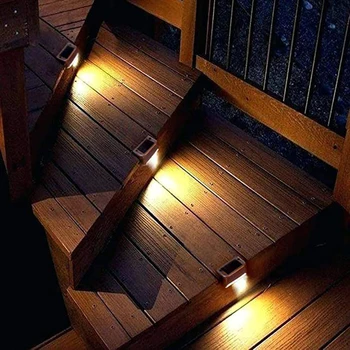 Saules Klāja Apgaismojums LED Saules Solis Lampas Āra Ūdensizturīgs Saules Žogu Gaismas Terases, Kāpnes, Dārza Gaismas Ceļš Pagalmā Ainavu