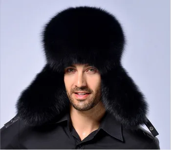 Ushanka 2020. Gadam Krievijas Ādas Vīrieši Sievietes Kažokādas, Mākslīgās Slēpošanas Klp Ziemā Silts Unisex Siltuma Cepuri Kazaku Cepures Trapper