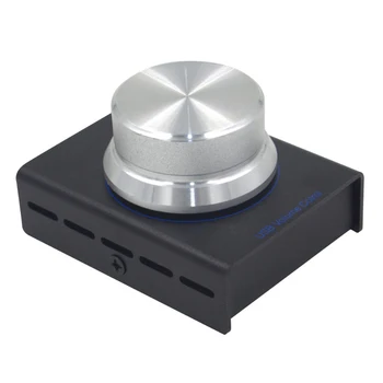Daudzfunkcionāls Mini Alumīnija USB Skaļuma Kontrole Skaļruņu Audio Skaņas Regulētājs, Volume Controller, lai Mobilo Tālruni, Portatīvo DATORU