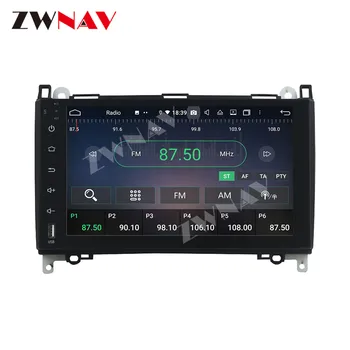 128GB Carplay Android ekrāna spēlētājs Benz A-W169 B-W245 no 2005. līdz 2011. gadam Vito Viano 2009+ GPS Navi Auto Audio Radio stereo galvas vienības