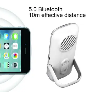 Portable Tālruņa Turētāja Statīva Turētājs Bluetooth Bezvadu Salokāms Skaļrunis Mūzikas Atskaņotājs Tālrunī Pirksta Gredzenu Turētāja Statīvs