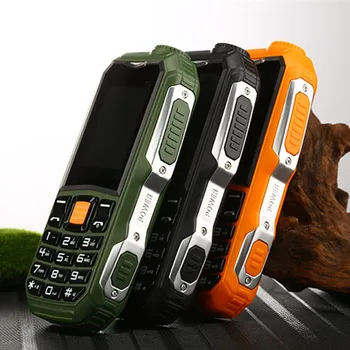 Mini-Izturīgs Mobilo Šūnu Telefonu Dual SIM Kartes, FM, MP3, MP4 krievijas Keybord Lielo Pogu Liels Skaņas Lēti Tālrunis Kalkulators Lukturīti