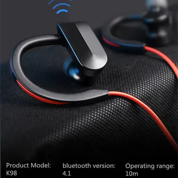 XEDAIN Ūdensizturīgs Bezvadu Austiņas Stereo Bluetooth austiņām Ausu Bluetooth Austiņas MP3 Atskaņotājs ar Micphone par iPhoneX
