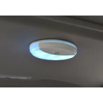 USB Uzlādes Automobiļu Portatīvo LED Auto Lasīšanas Lampas Transportlīdzekļa Iekšpusē Grāmatu Gaismu Guļamistabā ministru Kabineta Touch Automašīnas salona Gaismas