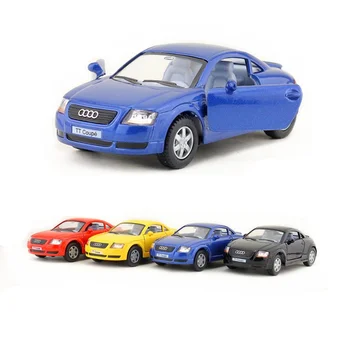 KiNSMART Rotaļlietas/Lējumiem Modelis/1:32 Mēroga/Audi TT Coupe/Pull Atpakaļ Auto/Izglītības Ieguves/Dāvanu Bērniem/Izsmalcinātu Klāt
