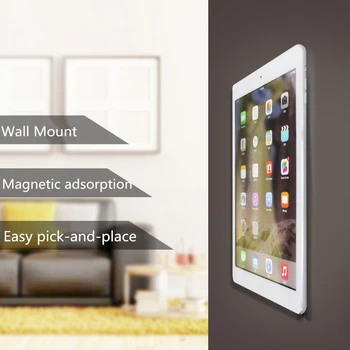 Sienas Stiprinajums Tablete Magnētisko Statīvu Mobilā Tālruņa Turētājs Ērtības pick-and-vieta, kur Atbalsta Visas Tabletes iPhone iPad Pro Gaisa