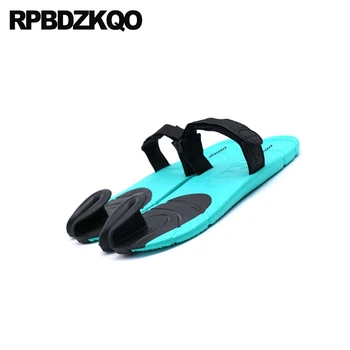 Pludmales modes lielo izmēru ūdens slidkalniņi liels, ūdensizturīgs dizainers čības 45 vīriešu sandales 2019 vasaras āra gumijas paslīdēt uz apavi