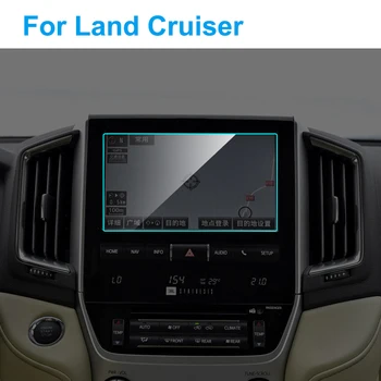 Auto Ekrāna Aizsargs Toyota Land Cruiser 2016. Gadam, Auto GPS Navigācijas, Rūdīta Stikla aizsargplēvi Auto Interjera Aksesuāri