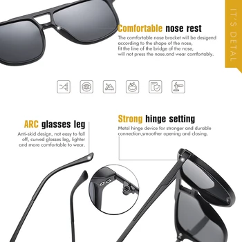 LIOUMO 2020. gadam Klasisks Dizains Laukumā Saulesbrilles Vīriešiem Polarizētās Sieviešu, Saules Brilles Vīriešu Braukšanas Ieplests Anti-Glare UV400 zonnebrillen