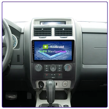 2 din Adroid 8.1 Auto Radio Stereo WIFI GPS Navigācijas Multimediju Atskaņotājs, galvu vienība Ford Escape 2007. - 2012. gadam