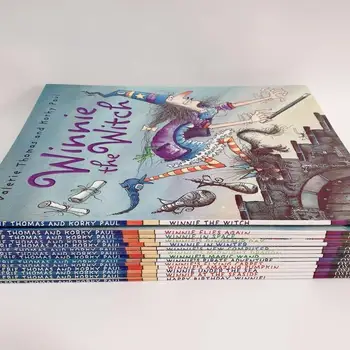 Jauns 14 Hardcover Grāmatas / Set angļu Apgaismības Bilžu Grāmata Bagāts Stāsts Attēlu, Darbi Bērniem Lasījumā Gulētiešanas Stāsti