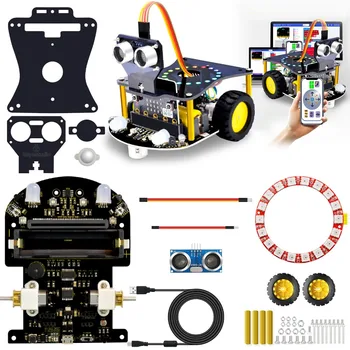 Keyestudio Mini Smart Bitu Mikro Robots Auto V2.0 Mikro): mazliet Robots(Bez Akumulatora)