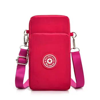 Sieviešu Messenger Bag korejiešu Stilā, Vertikālais Mobilā Telefona Soma Multifunkcionālu Sporta spēļu Konsoles Vienu Plecu Karājās Mini Soma 2020 Ne