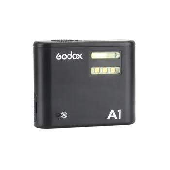 Godox A1 Litija Akumulatoru Viedtālrunis Zibspuldze ar 2.4 G Bezvadu Sistēmas Izraisīt iPhone X XS 8 7 6S Plus Mobilephone