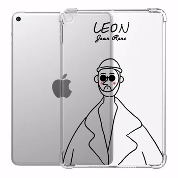 Leon Filmu Anti-fall Skaidrs, Gadījumā, ja iPad Gaisa 2019 3 2 9.7 Mini 4 2 3 5 Soft TPU Silikona Vāciņš iPad Gaisa Pro 10.5 11 12.9 Gadījumā